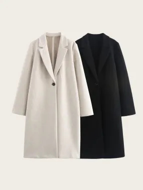 Alicen Classic Wool-Blend Coat