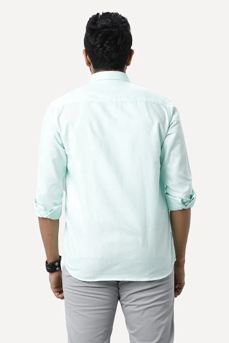 Armani - Light Green Formal Shirts for Men | Ariser