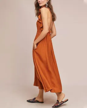 Backless Resort Dress