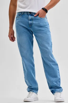 Blue Relaxed Fit Jeans