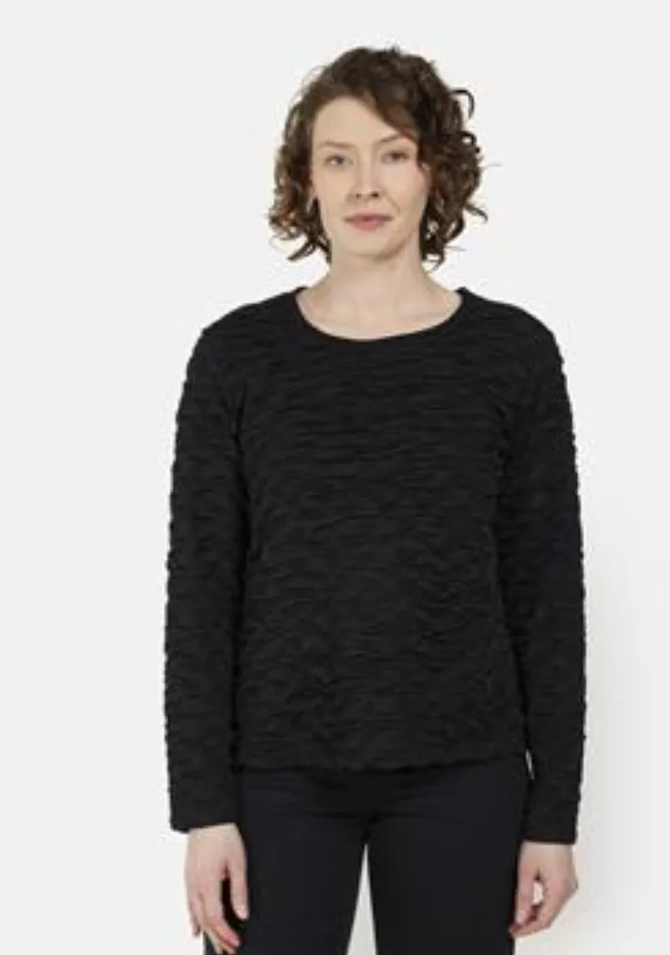 Brandtex wave effect textured tops