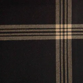 Celtic Black Heavyweight Tartan