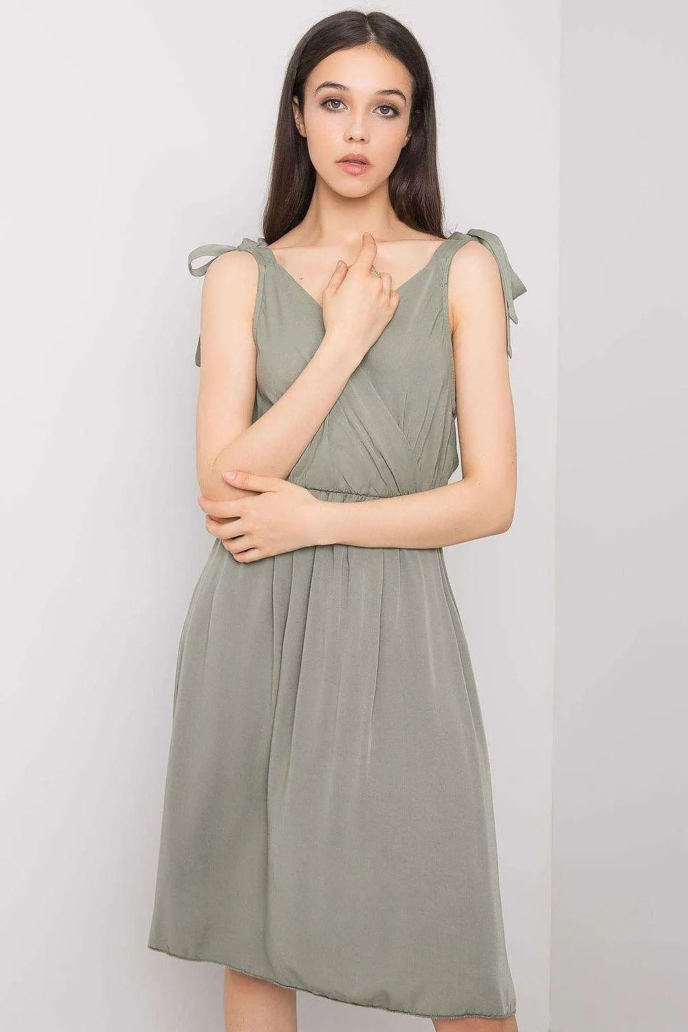 Chic Envelope Neck Summer Dress by Bella