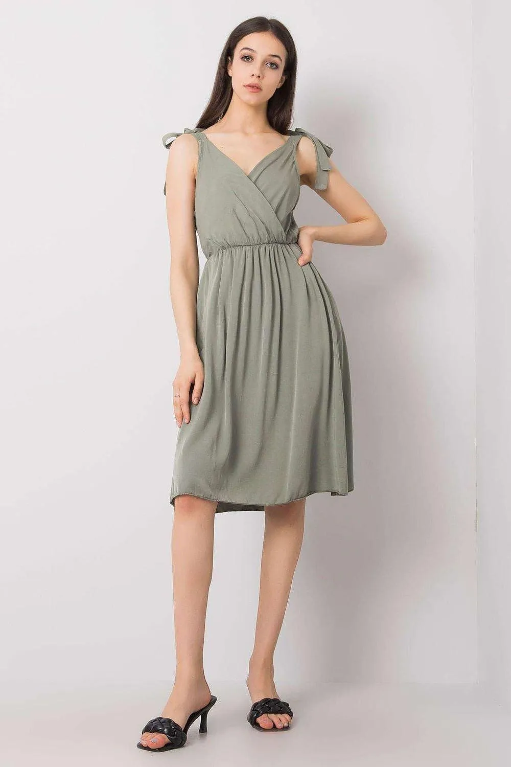 Chic Envelope Neck Summer Dress by Bella