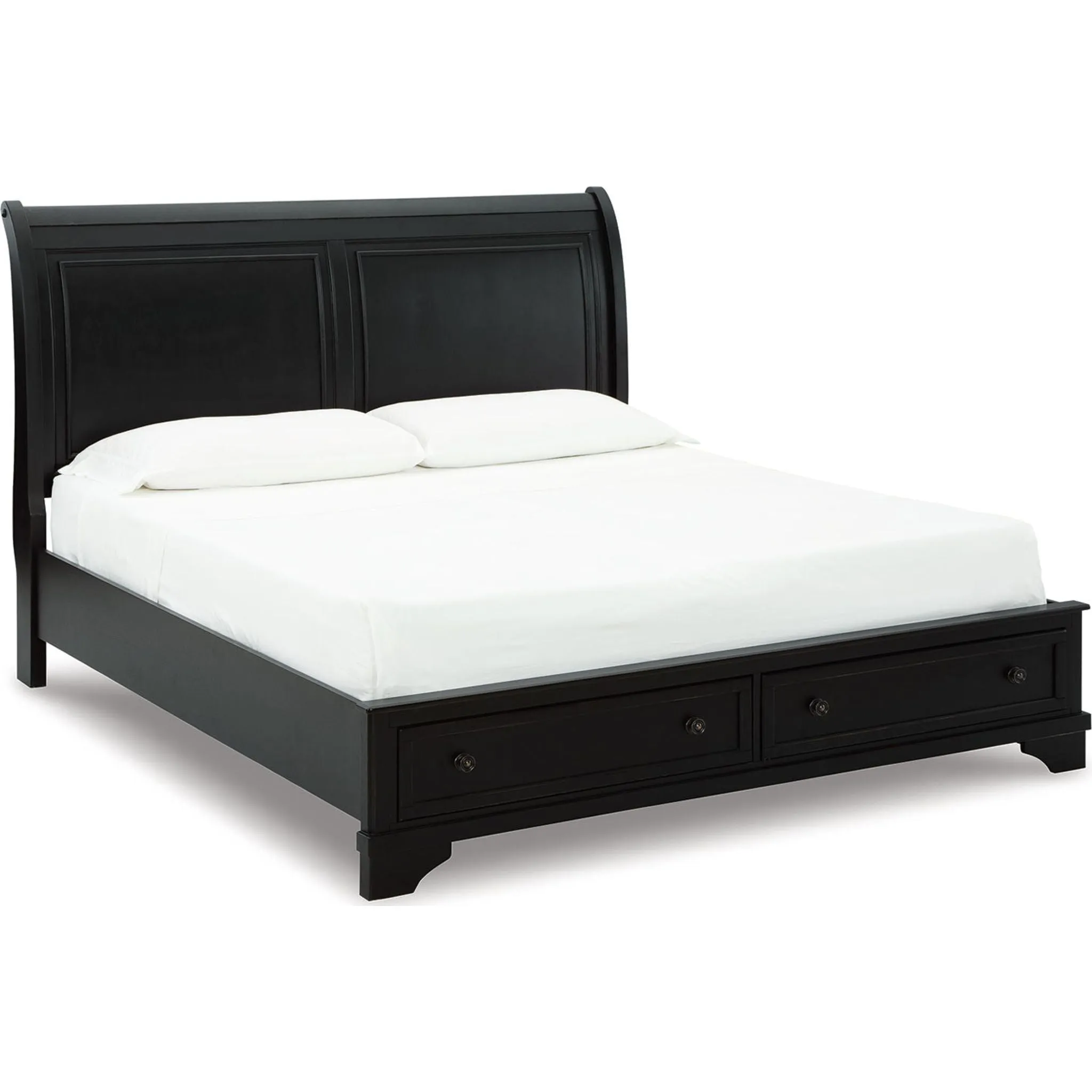 Chylanta Queen Storage Bed - Black