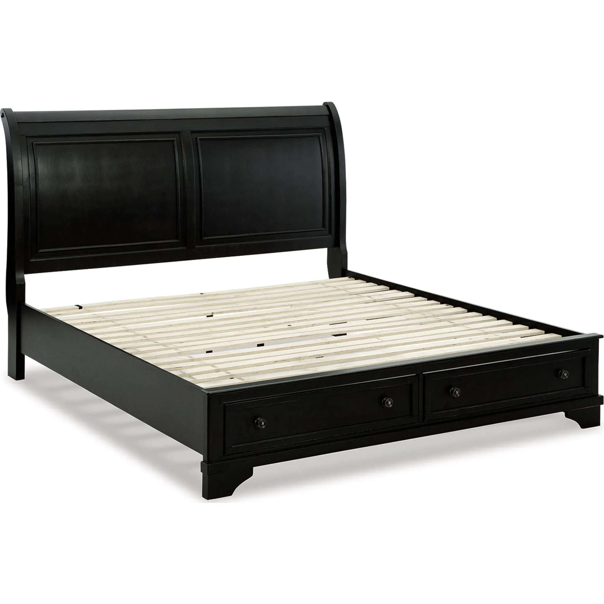 Chylanta Queen Storage Bed - Black