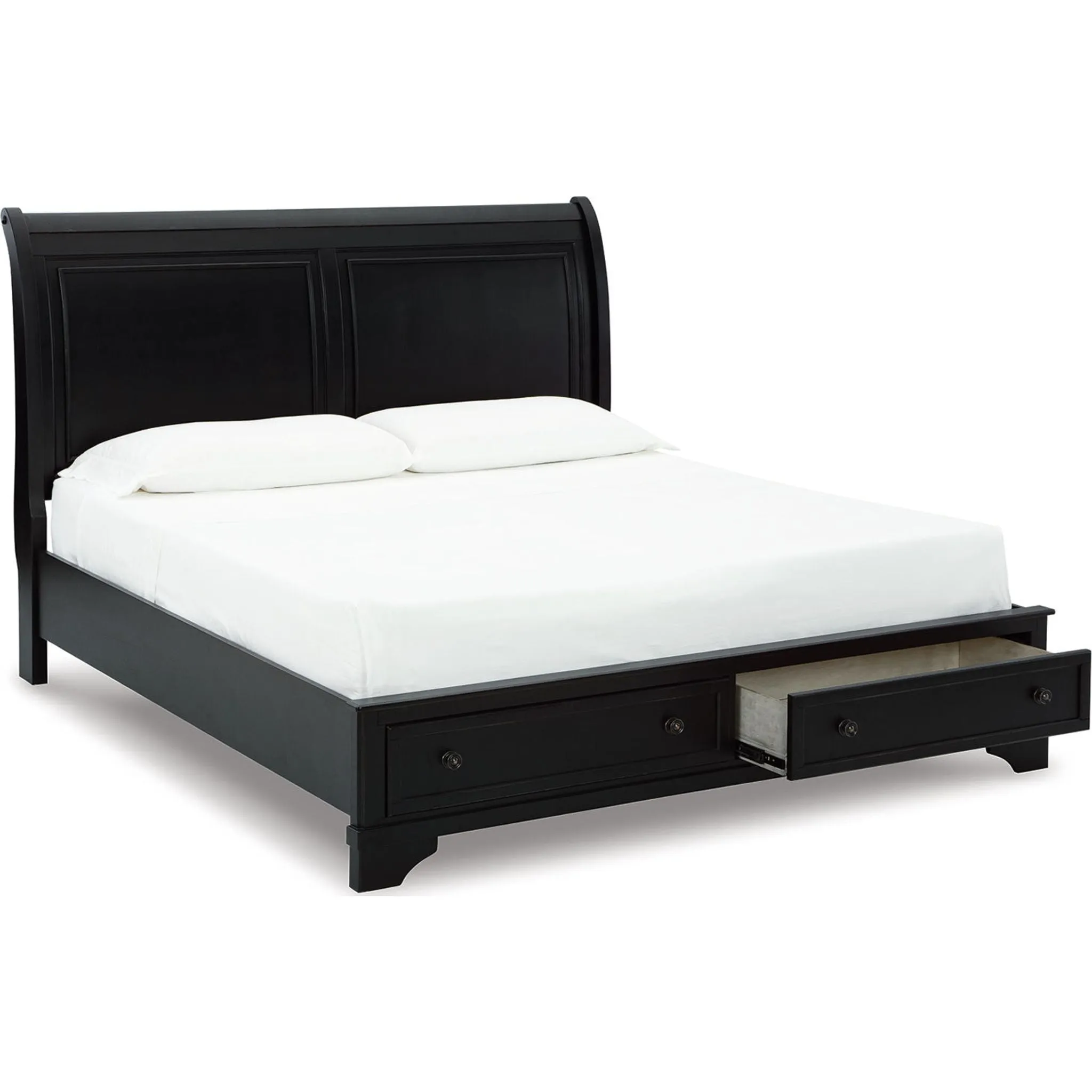 Chylanta Queen Storage Bed - Black