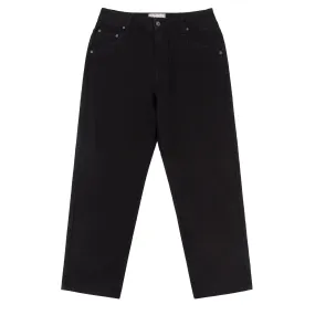 Classic Relaxed Denim Jeans, Black