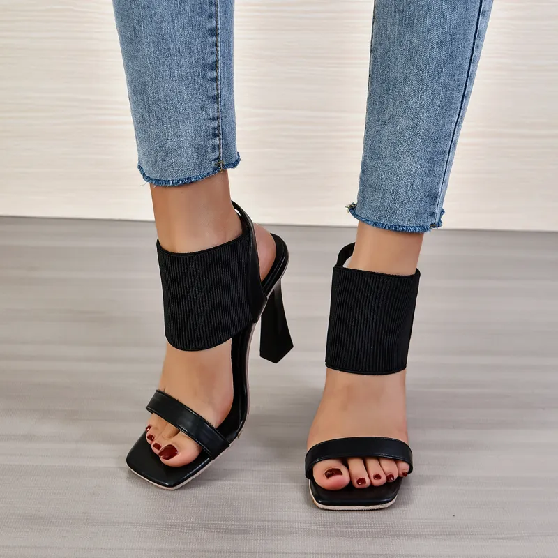 Classy Chic Heeled Sandals