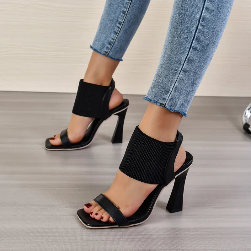 Classy Chic Heeled Sandals