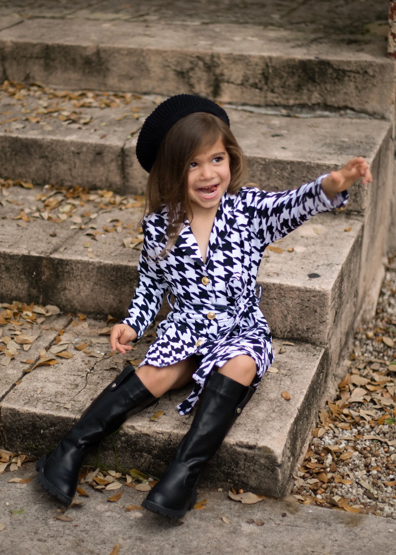 Classy  Diva Kids Blazer Black