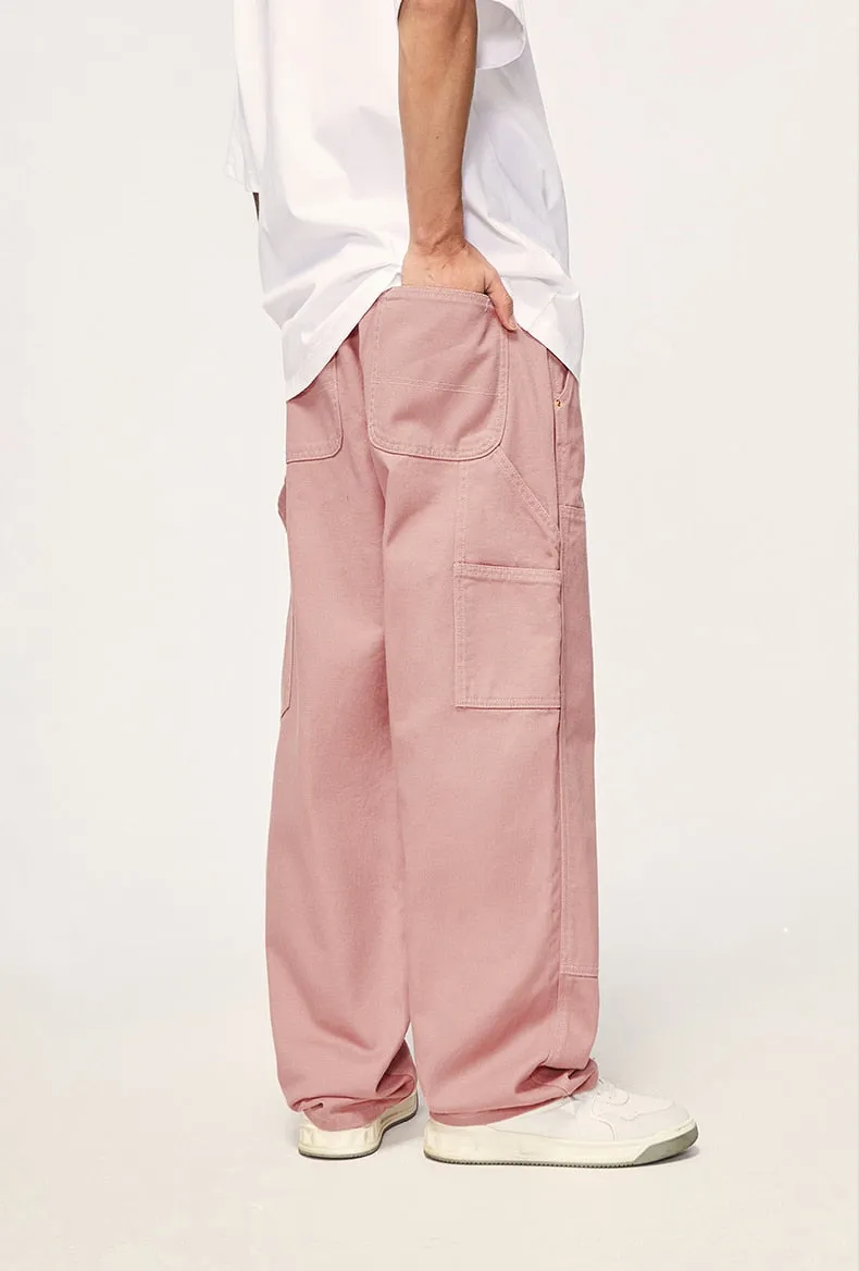 Colour Wash Carpenter Pants