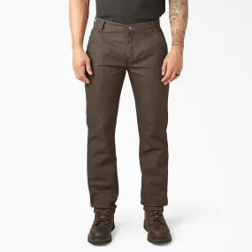 Dickies Men's FLEX Regular Fit Duck Carpenter Pant_Stonewashed Mushroom