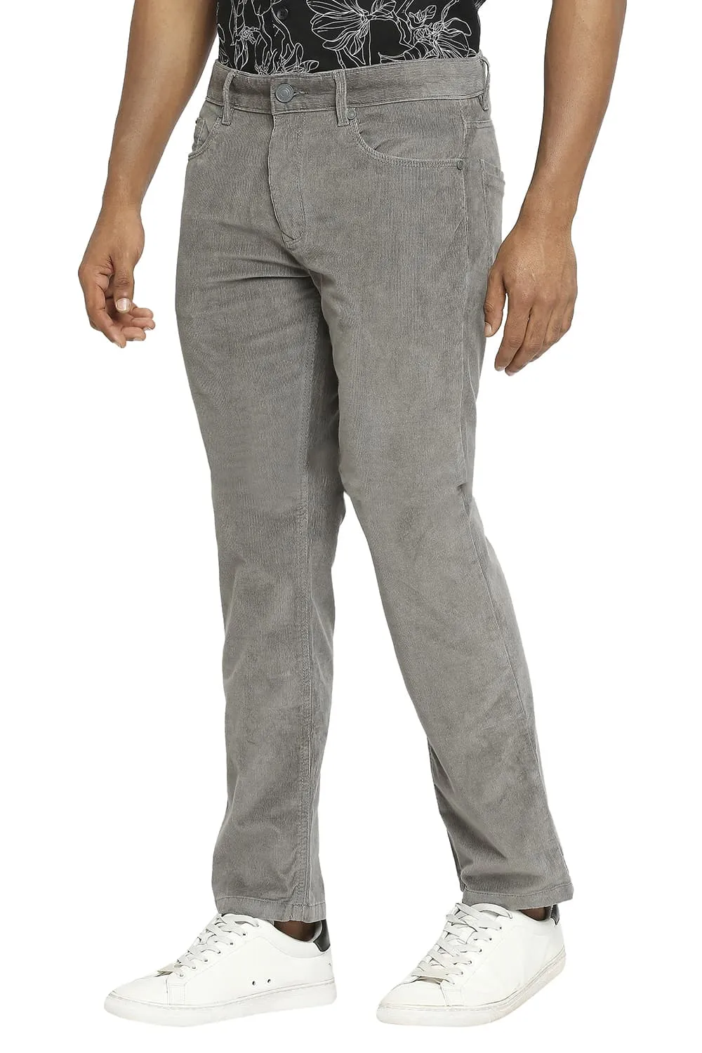 Drift Fit Cotton Stretch Corduory Trousers