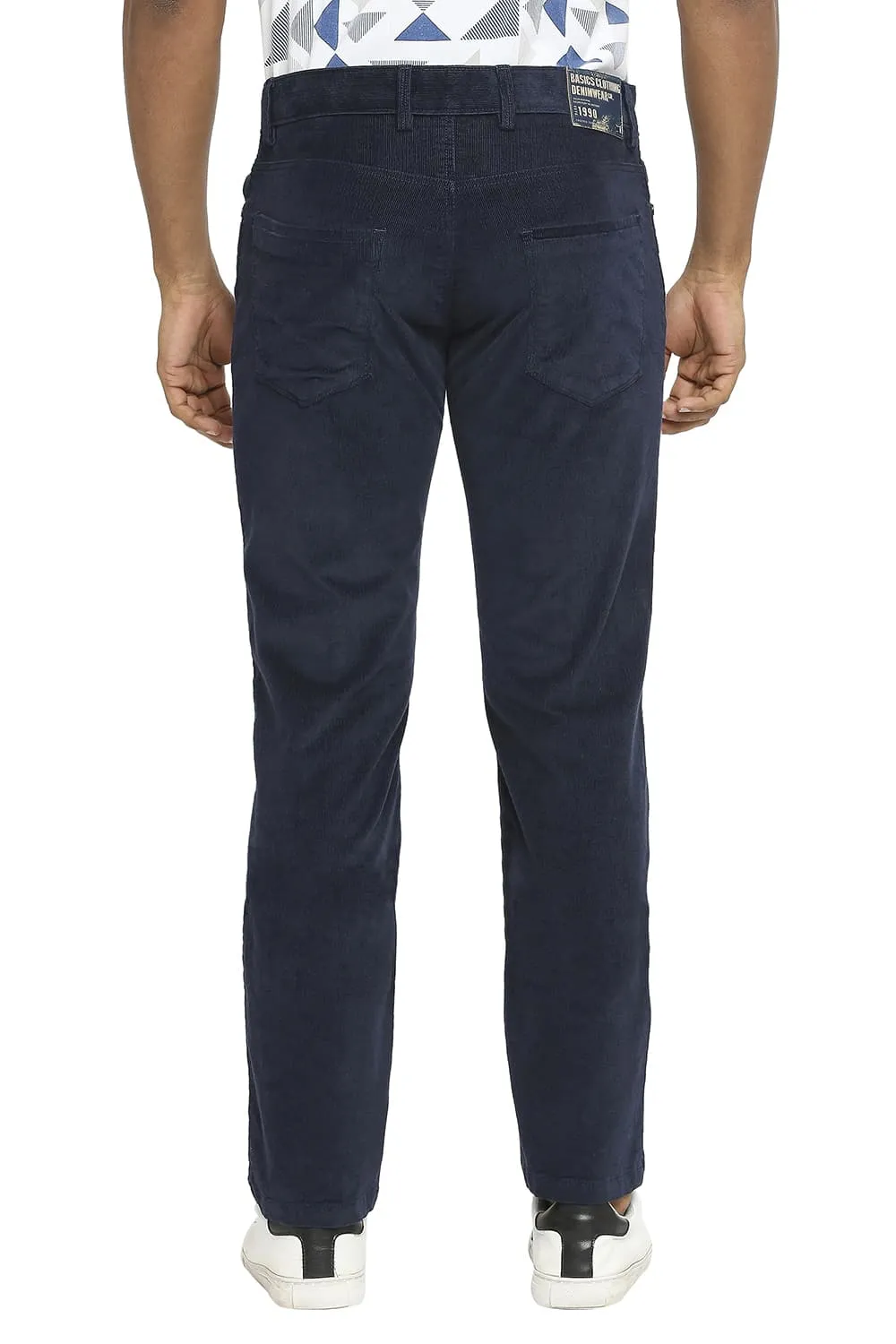 Drift Fit Cotton Stretch Corduory Trousers