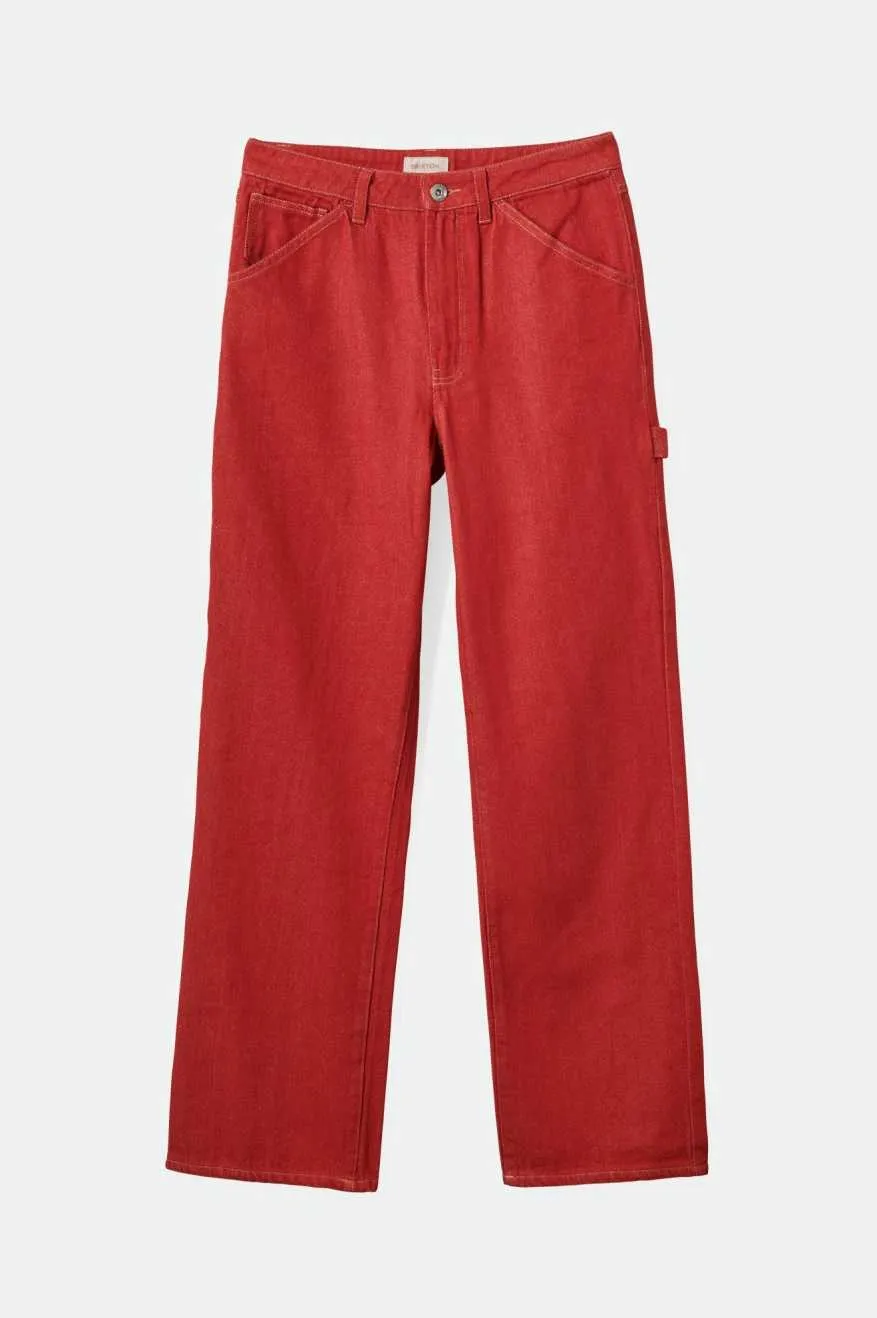 Essex Painter Pant - Mars Red