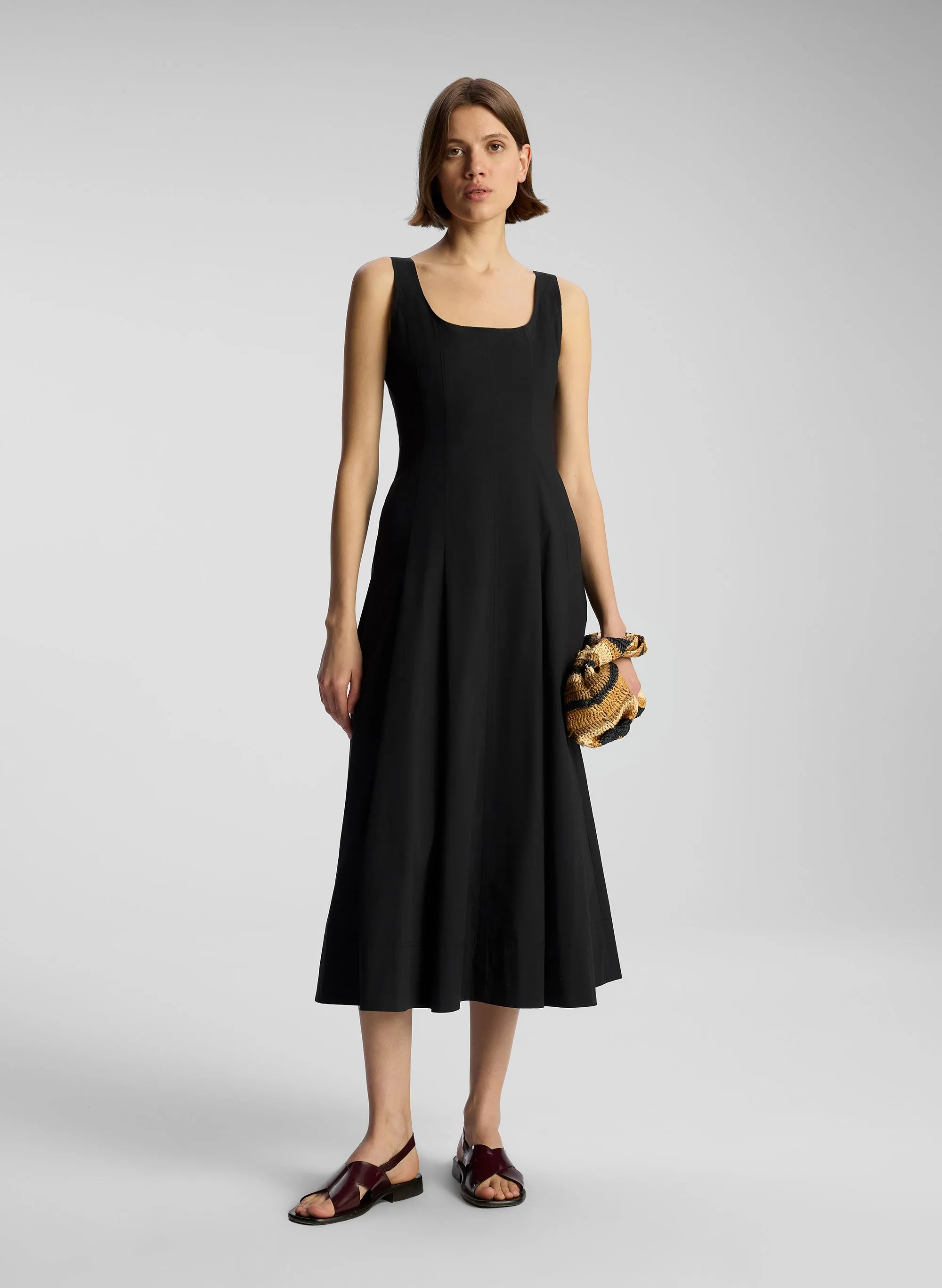 Isabel Cotton Midi Dress