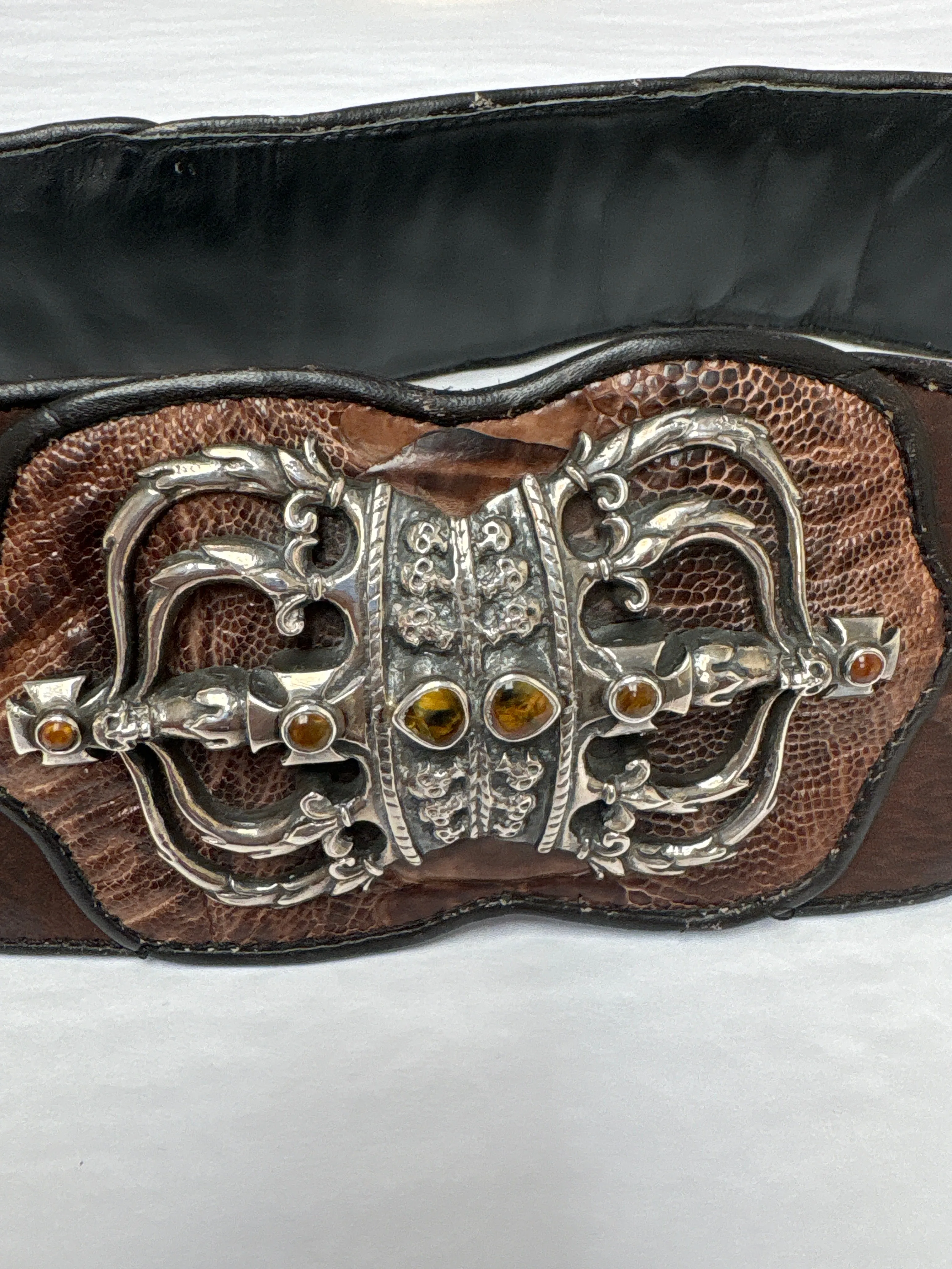 Je Rêve Iron Cross Crown Belt