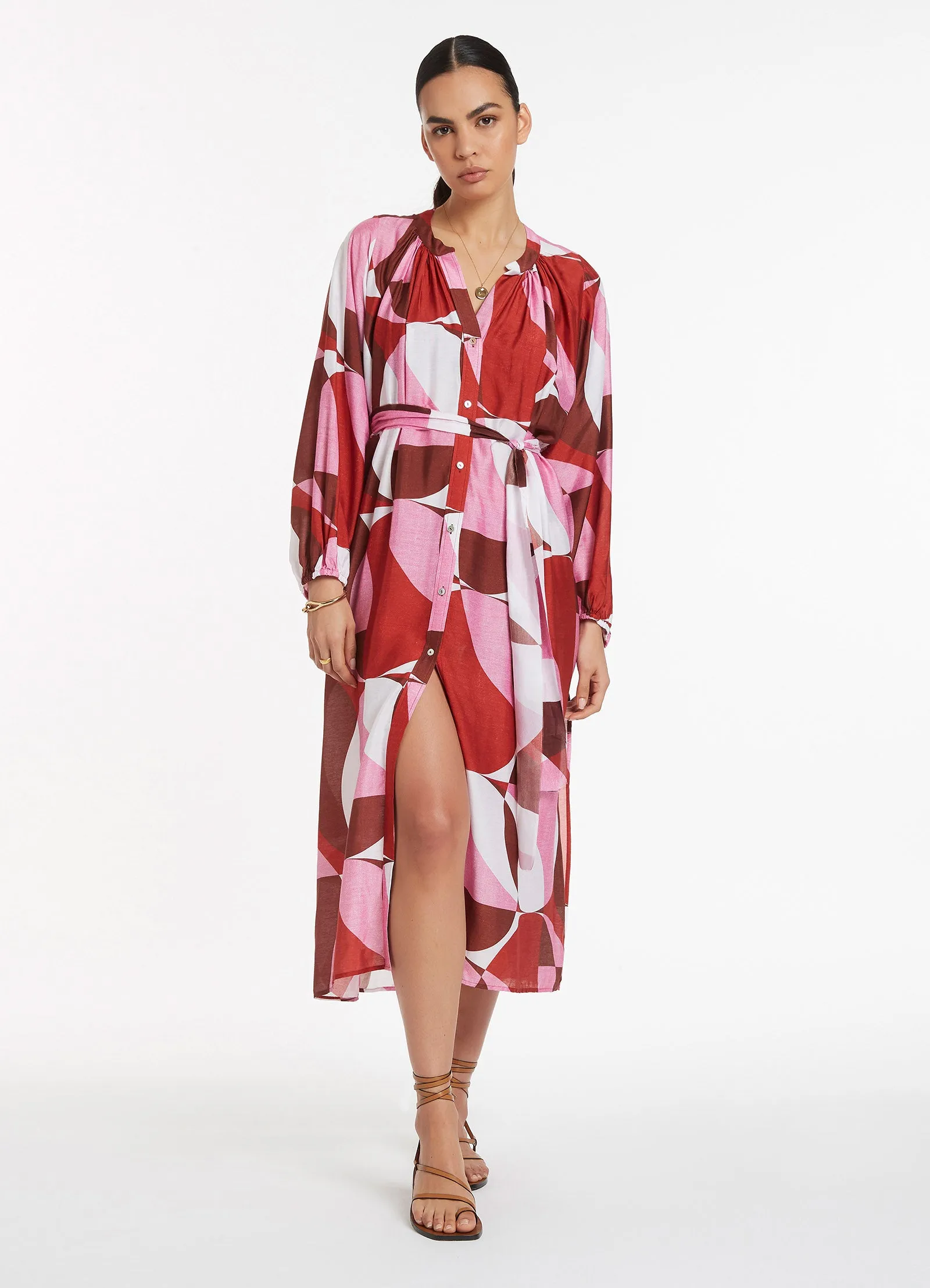 Lalita Shirtdress - Orchid