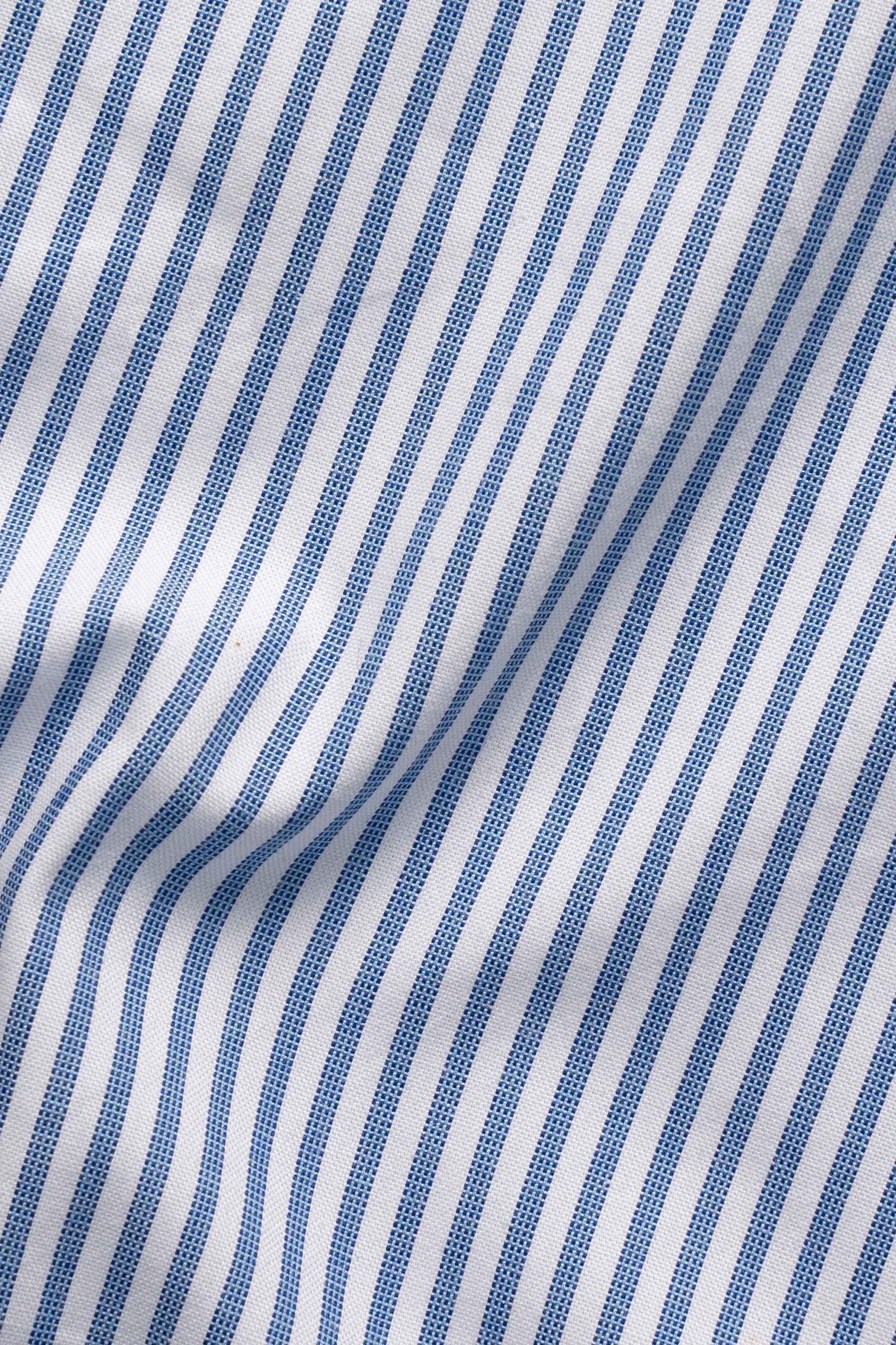 LIMITED EDITION SHIRTS BLUE WHITE STRIPE