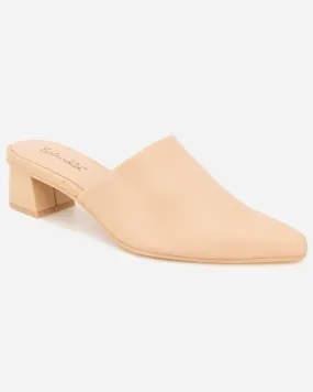 Lorelei Mule Slide in Almond