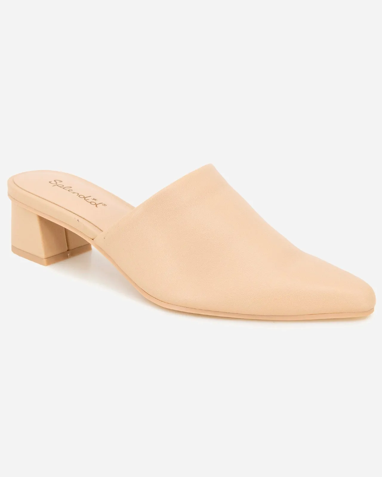 Lorelei Mule Slide in Almond