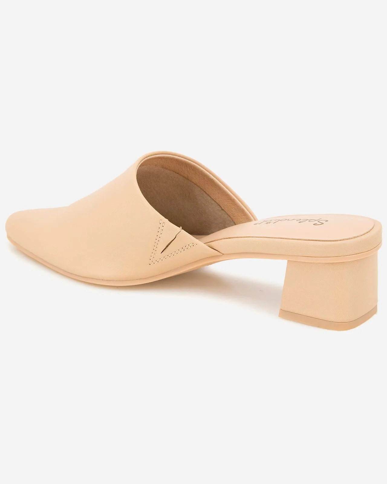 Lorelei Mule Slide in Almond