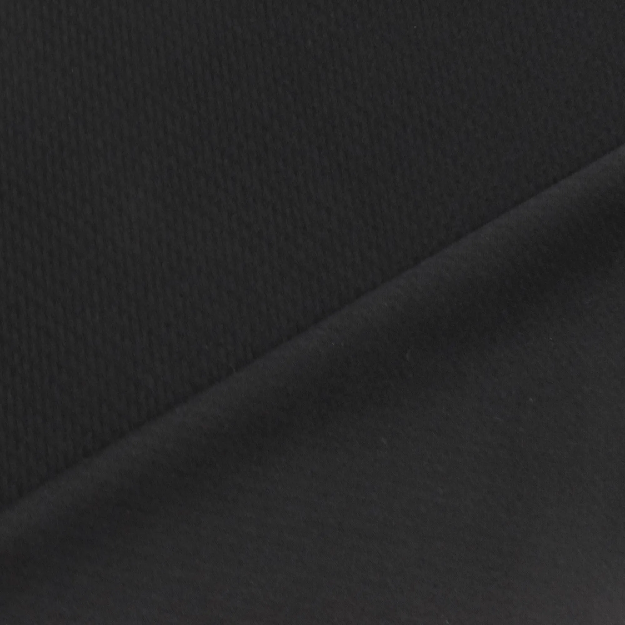 Midnight Black Sphere Texture Activewear Double Knit Fabric