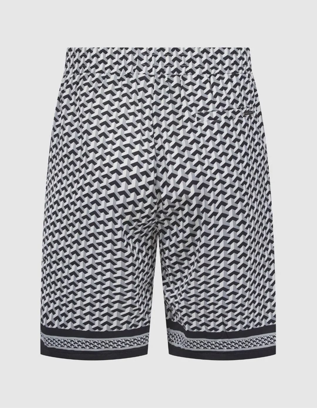 Mono Illusion Panel Resort Short