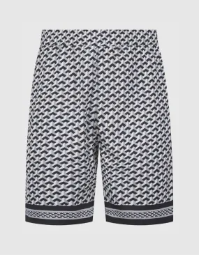 Mono Illusion Panel Resort Short