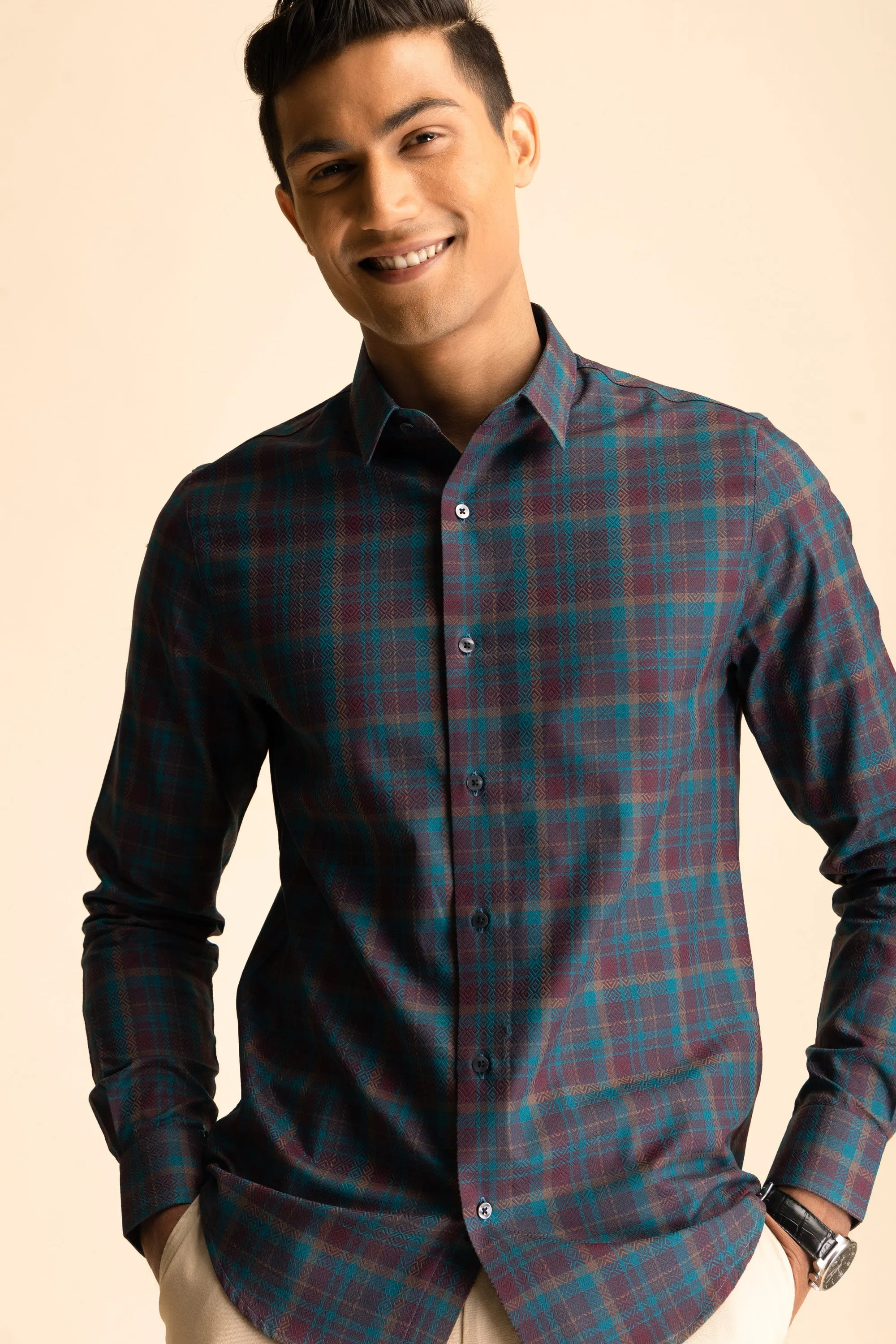 Mulberry Check Shirt