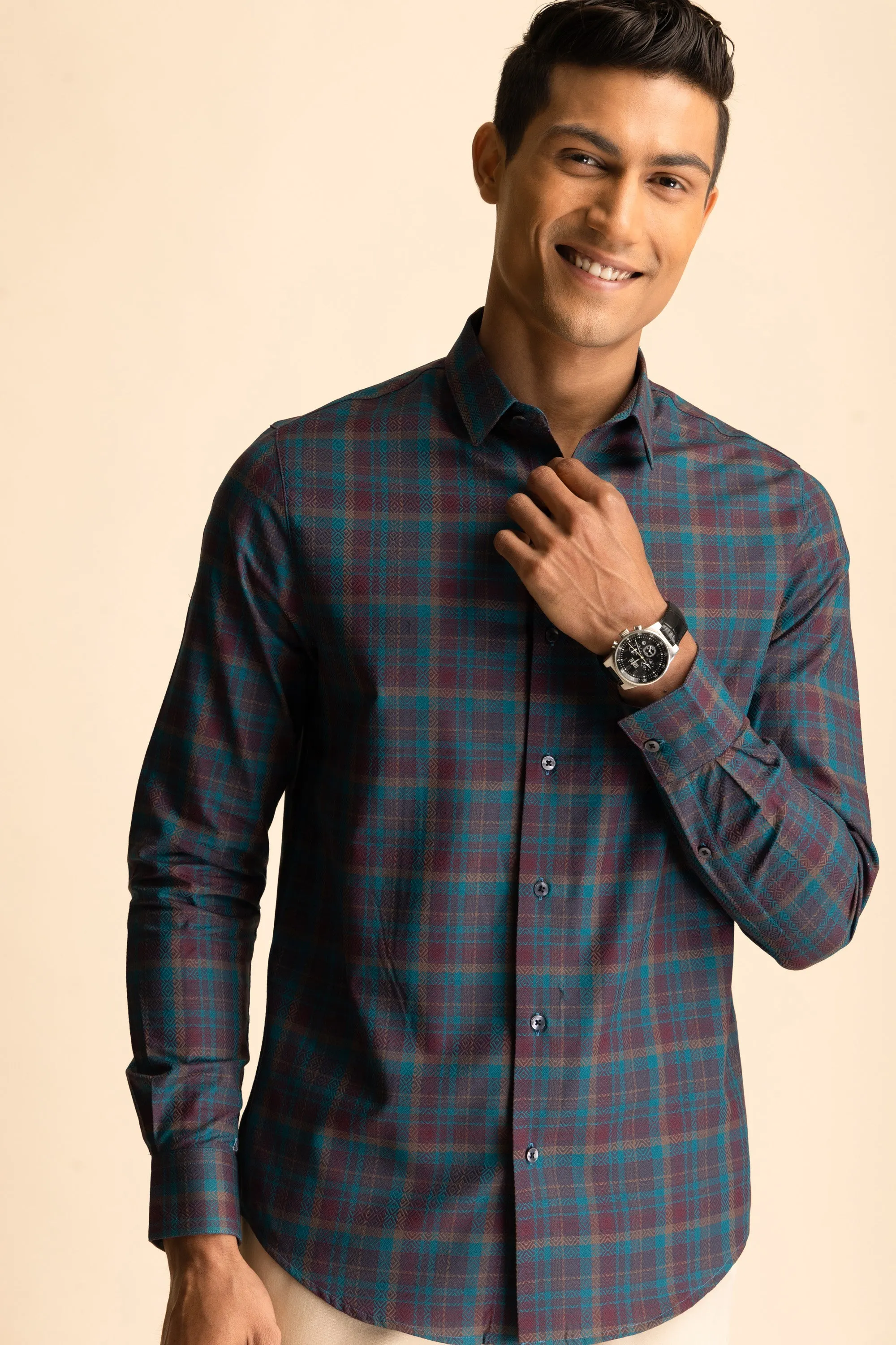 Mulberry Check Shirt