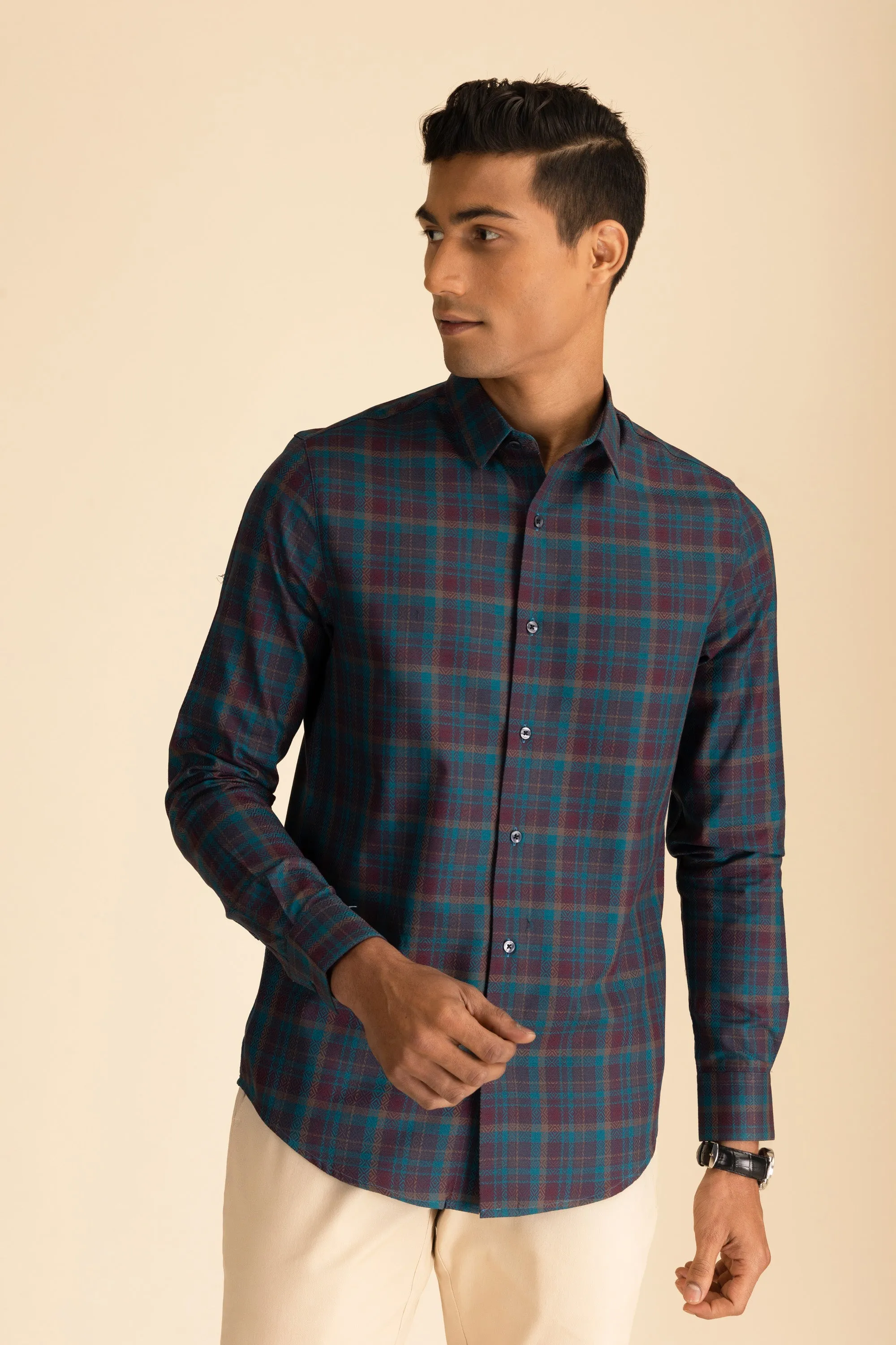 Mulberry Check Shirt