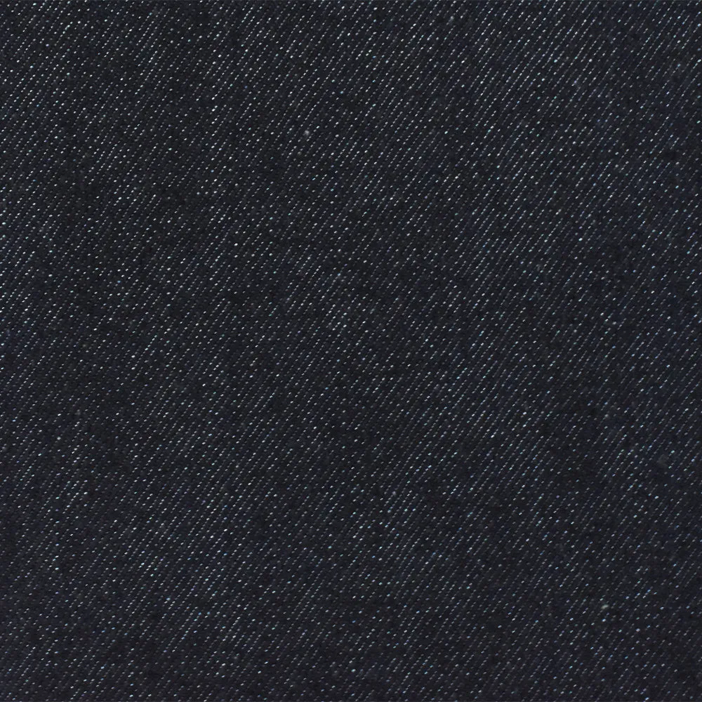 Night Navy Blue-White Red 10 oz. Cotton Japanese Selvedge Denim Fabric