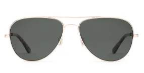 Otis Drift Sunglasses-GoldEco Havana Sun/Grey Polar