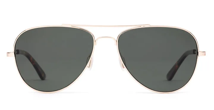 Otis Drift Sunglasses-GoldEco Havana Sun/Grey Polar