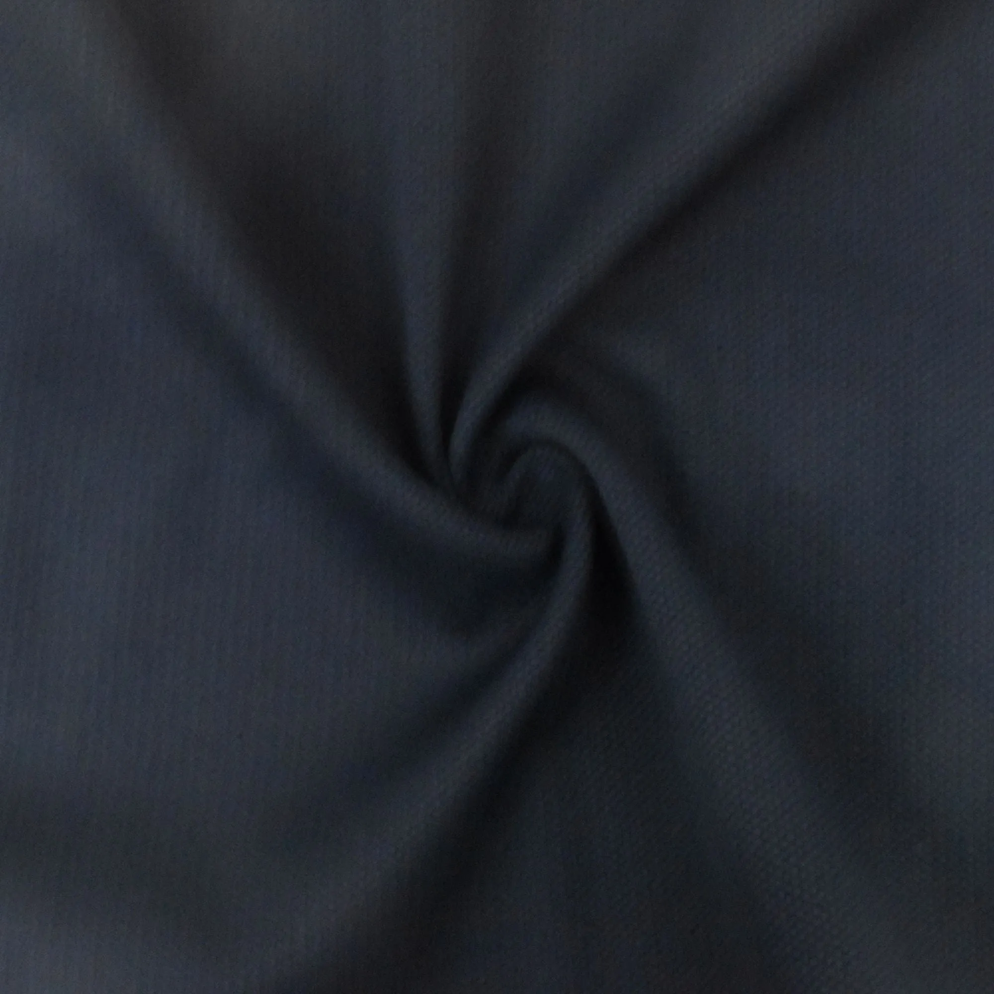 Oxford Blue-Black Bonded Double Sided Knit Jacketing Fabric