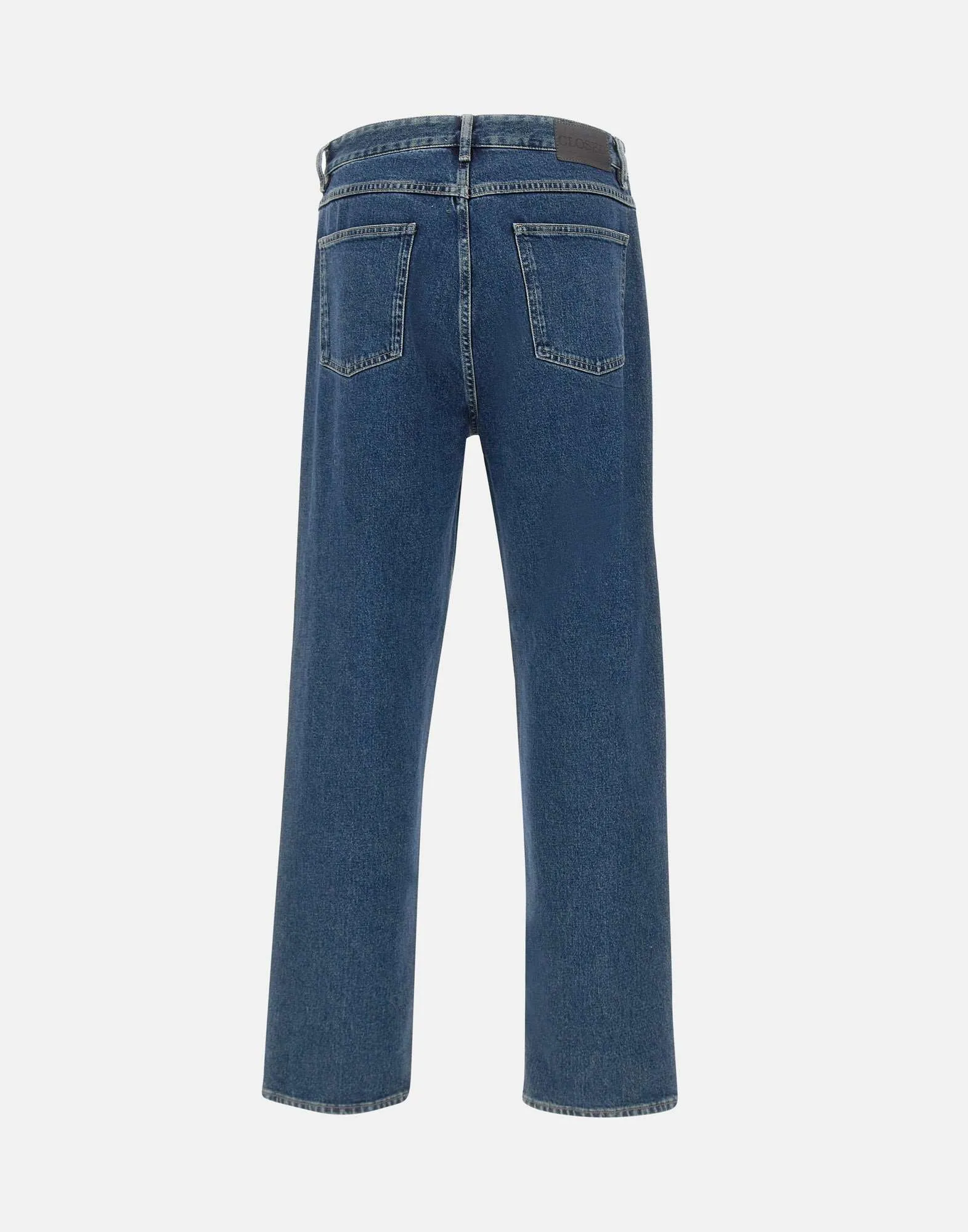 Relaxed Fit Blue Denim Jeans