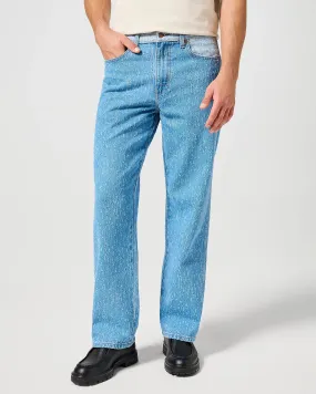 Relaxed Straight Jeans in All Fired