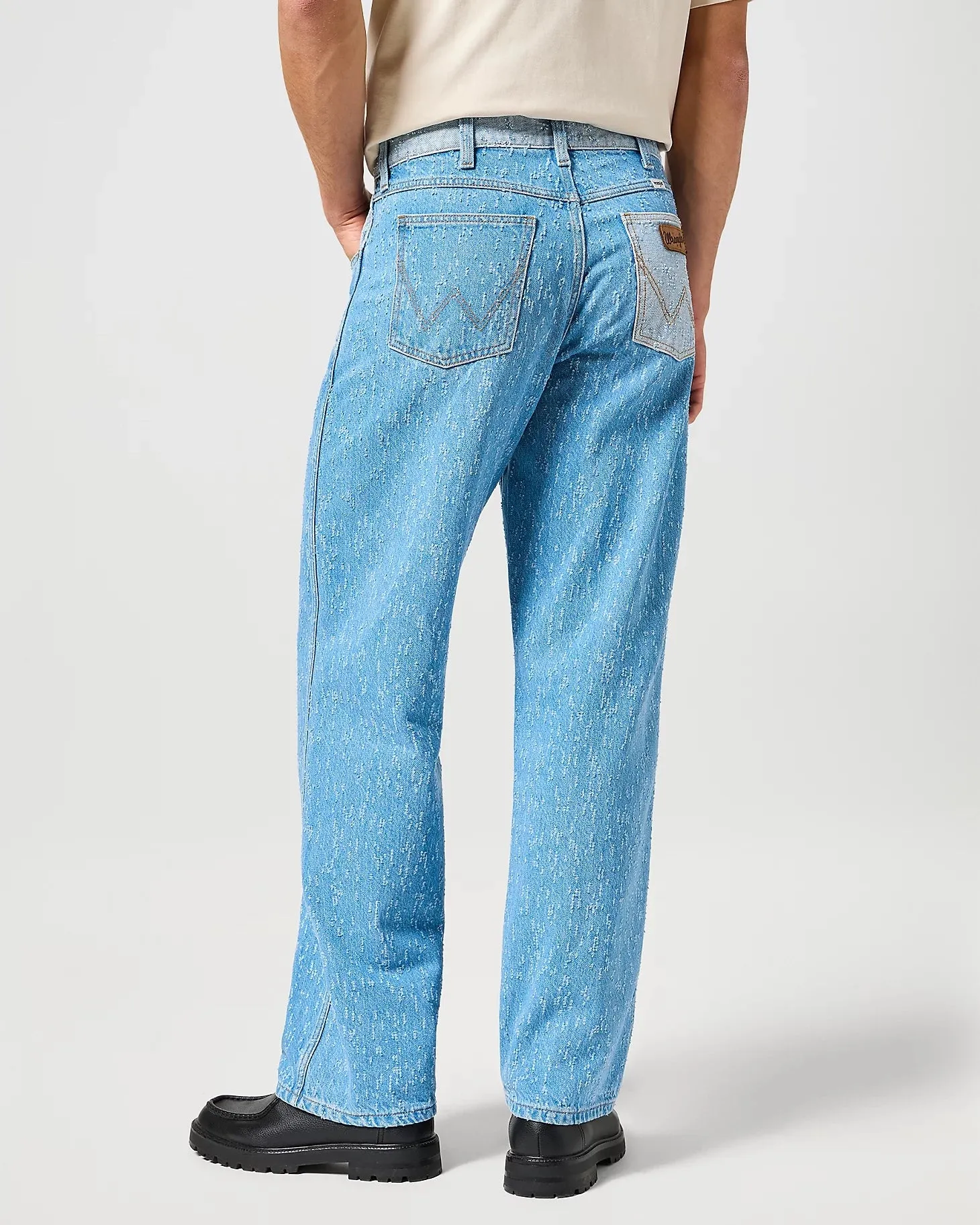 Relaxed Straight Jeans in All Fired