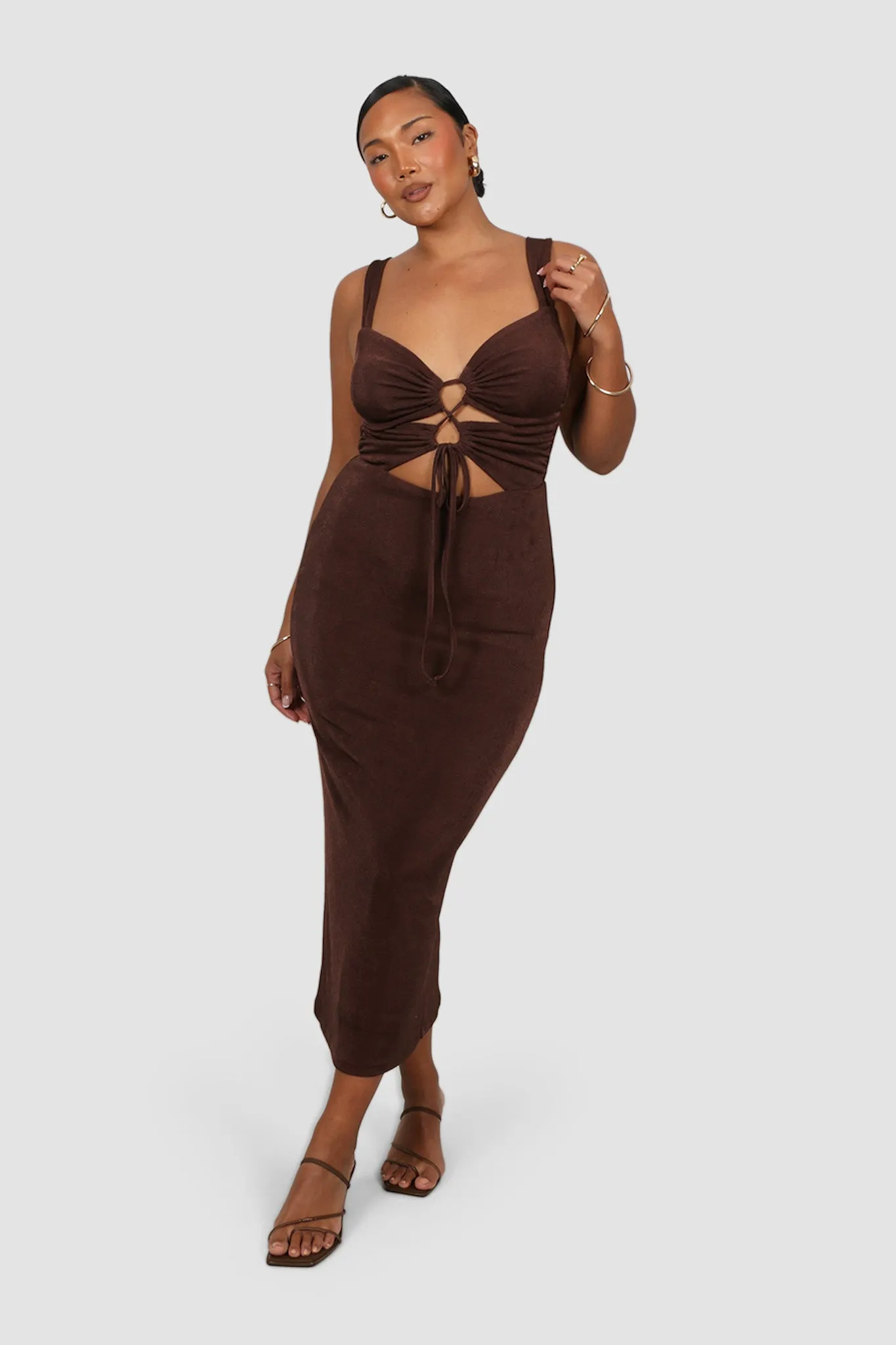 SASCHA DRESS ESPRESSO