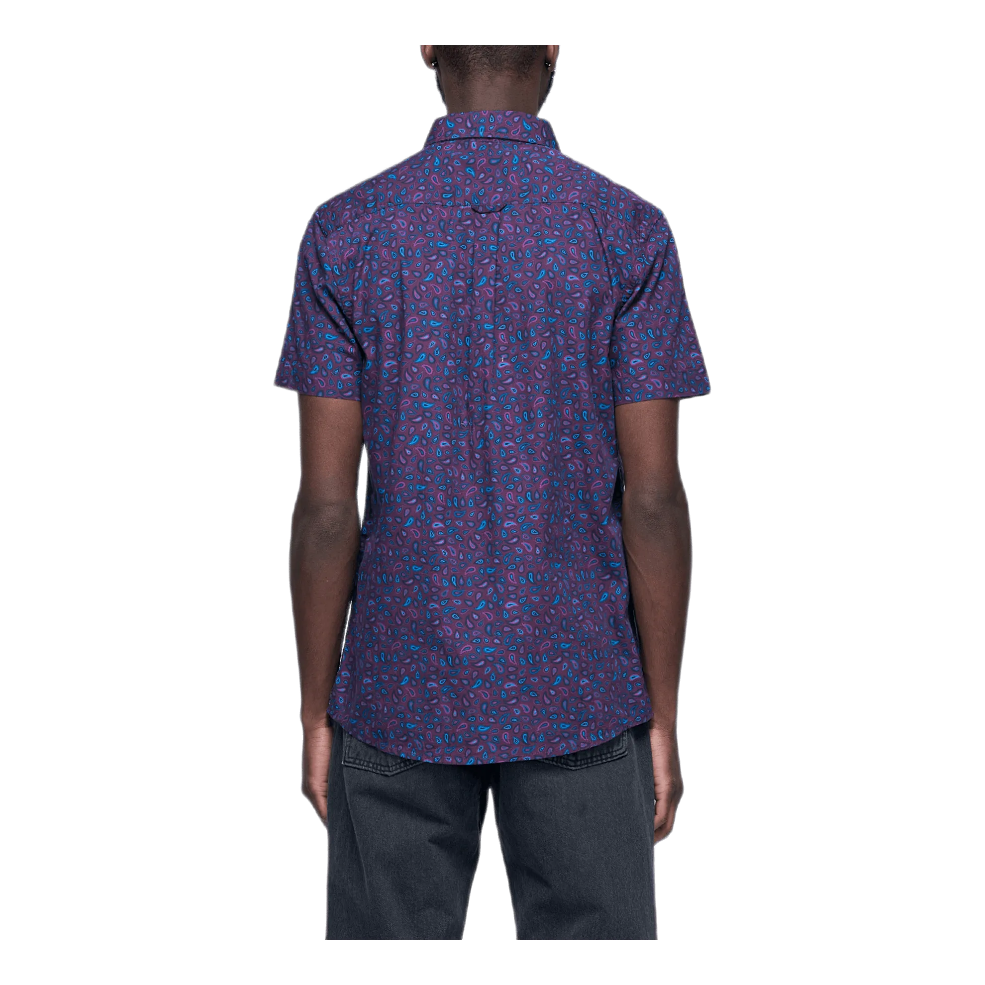 Shirt Short Sleeve Sandefjord  Purple