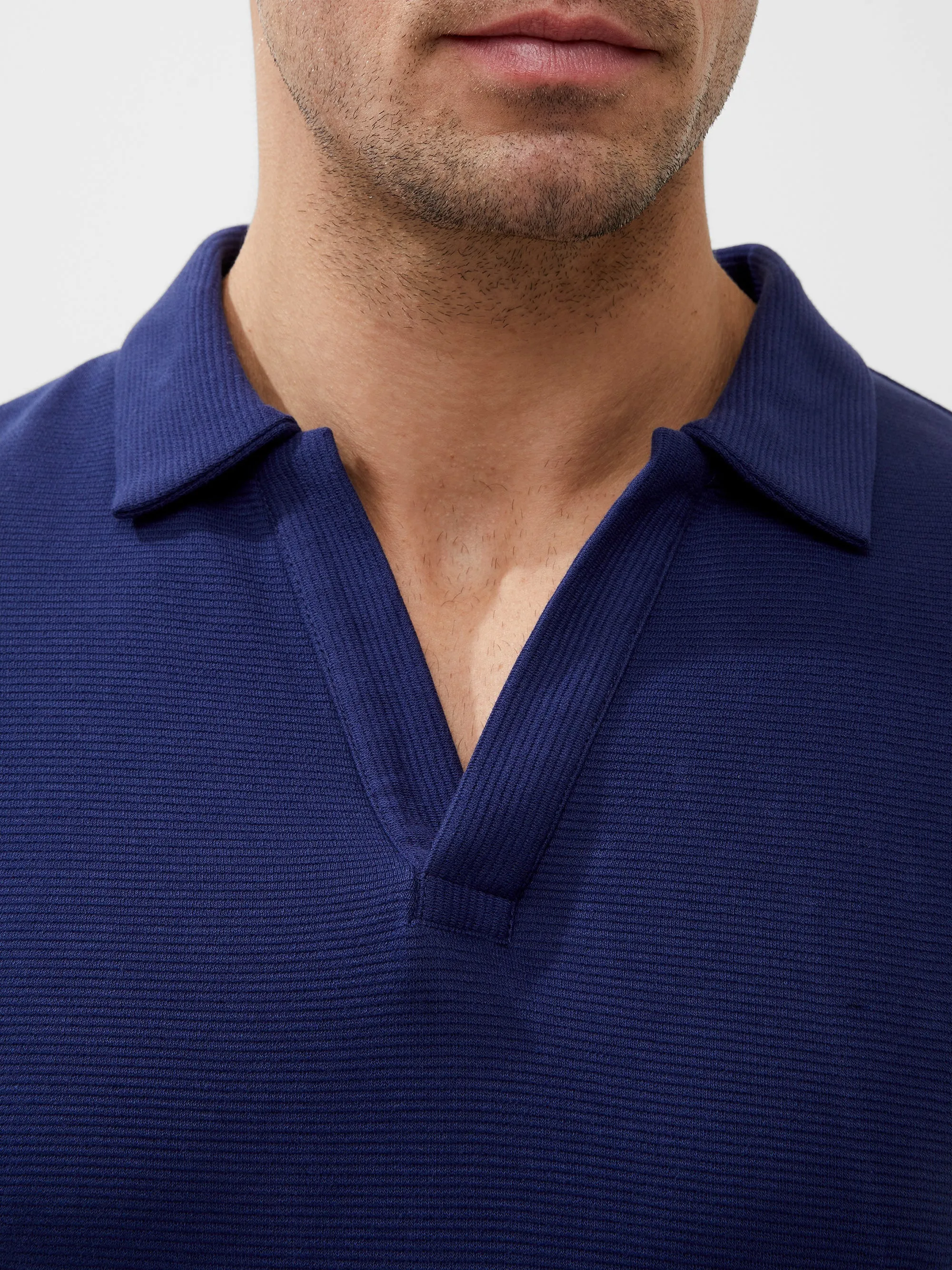 Short Sleeve Ottoman Polo Shirt