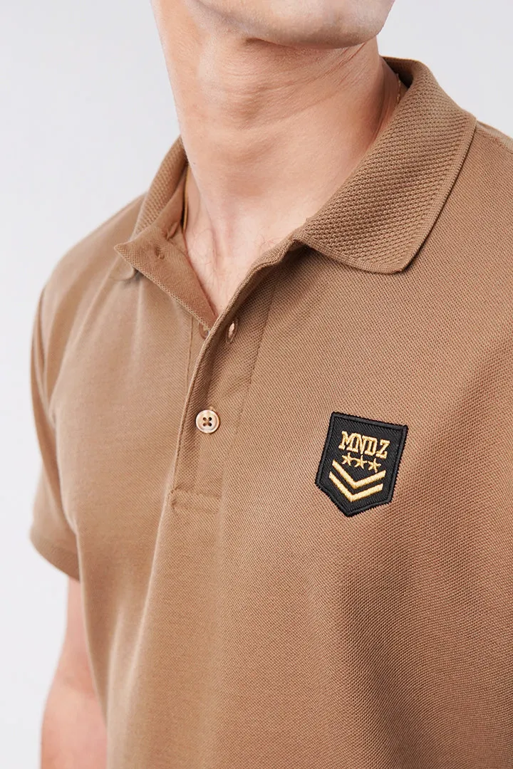 Signature Polo Shirt - Brown