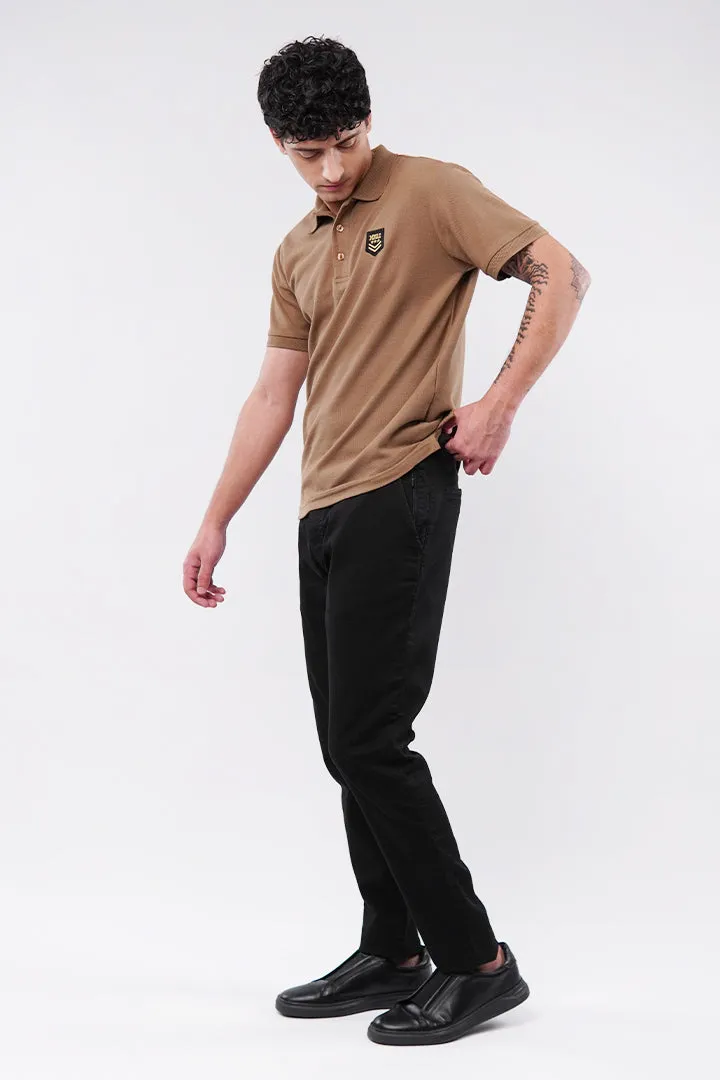 Signature Polo Shirt - Brown