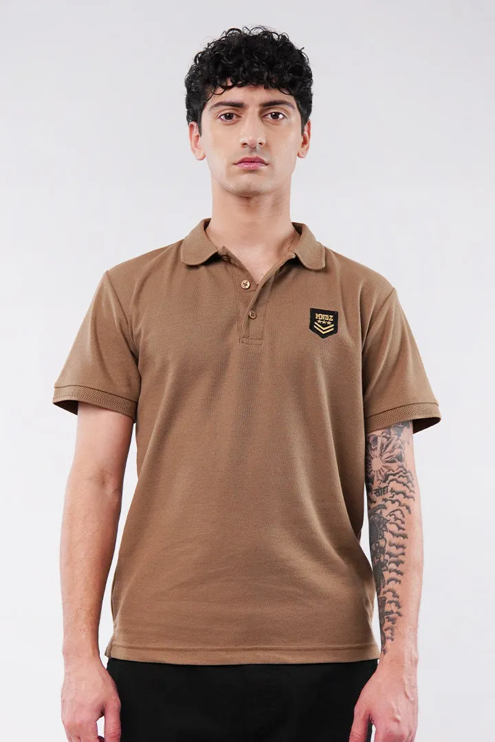 Signature Polo Shirt - Brown