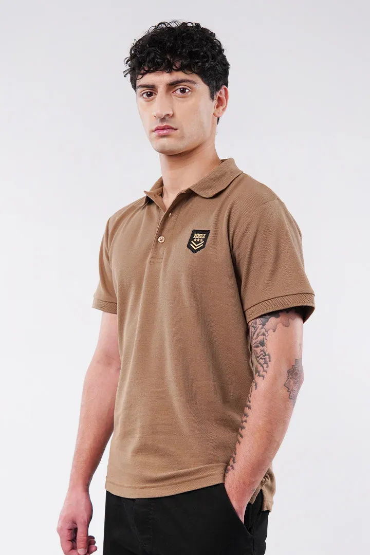 Signature Polo Shirt - Brown