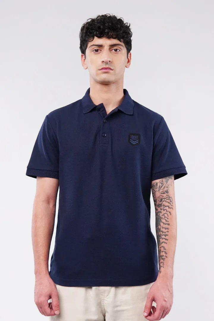 Signature Polo Shirt - Navy Blue