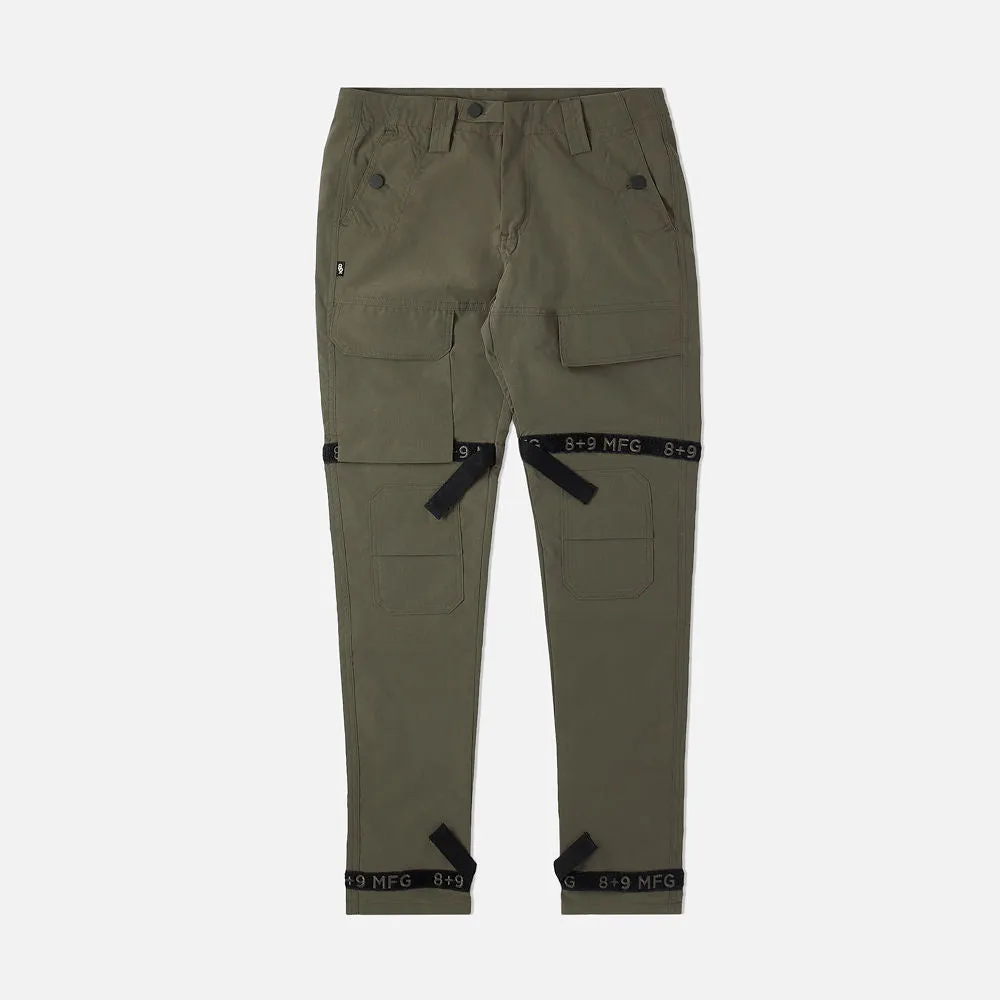 Strapped Up Utility Pants Rip Stop Olive