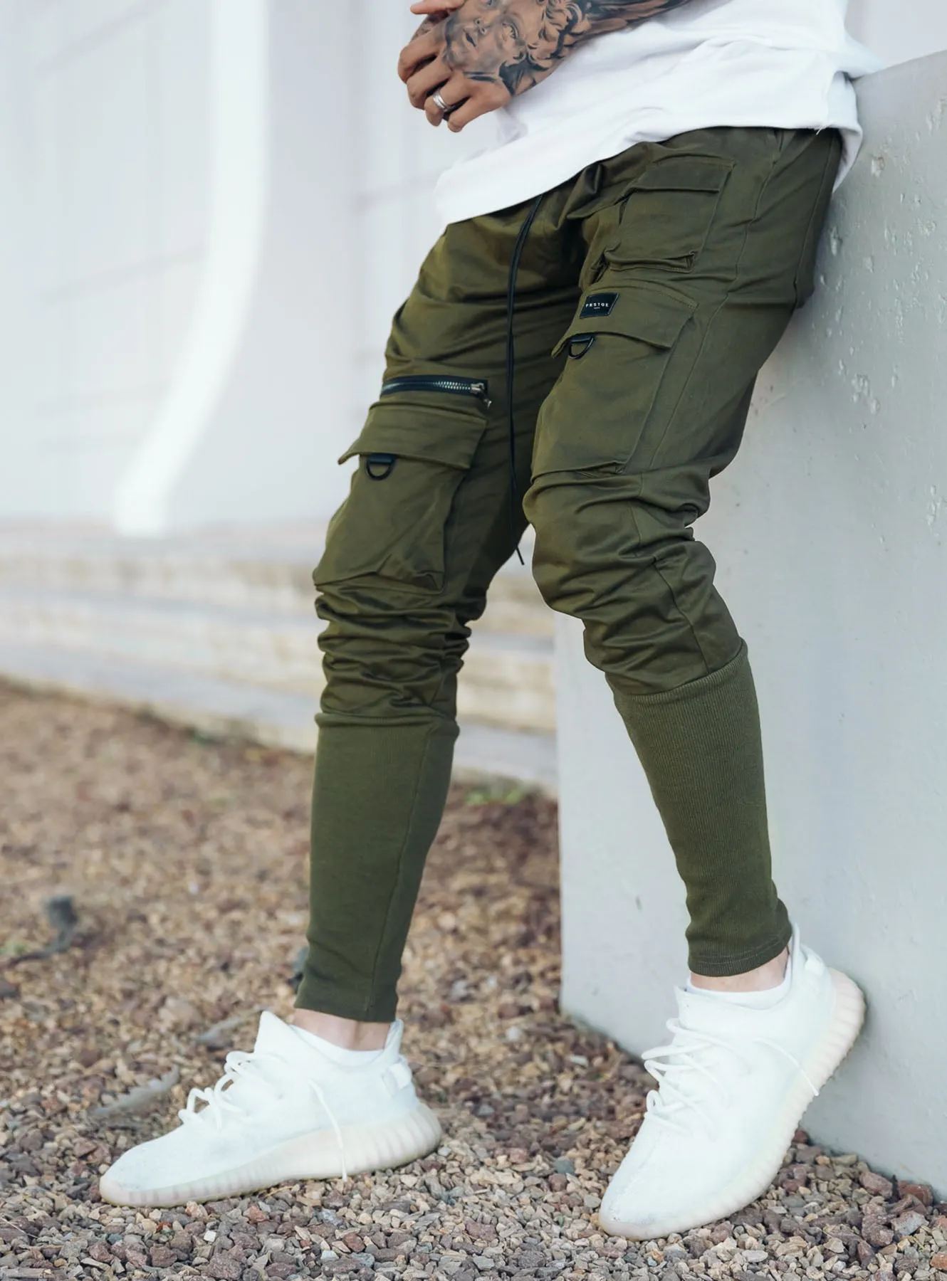 Utility Cargo Pants V7 in Olive